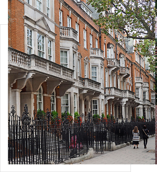Image of London houses